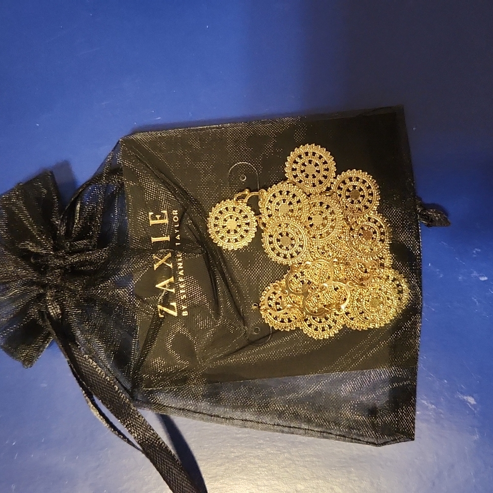 Gold Zaxie Summer Earrings